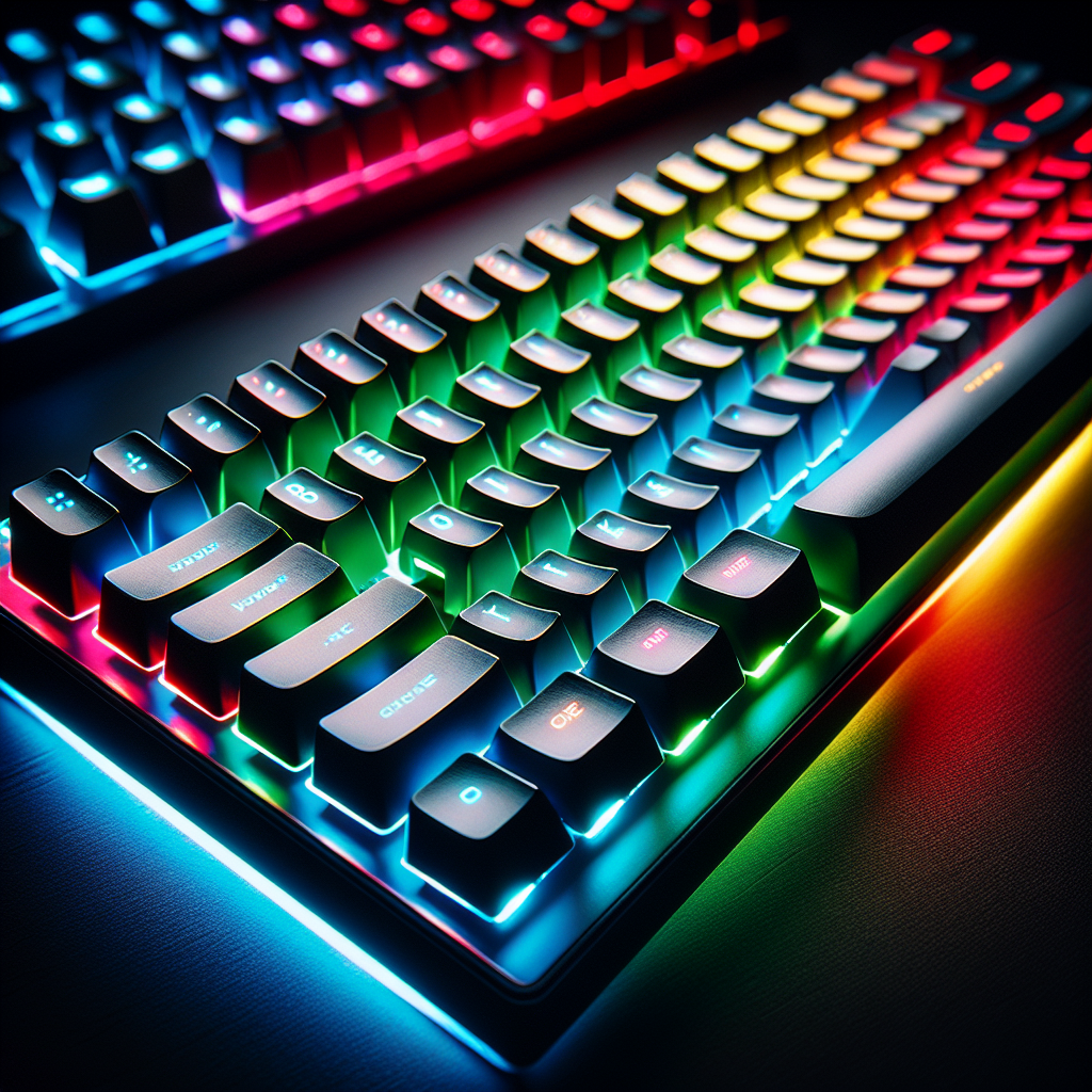 Quais são as marcas de iluminação RGB mais populares para teclados mecânicos?