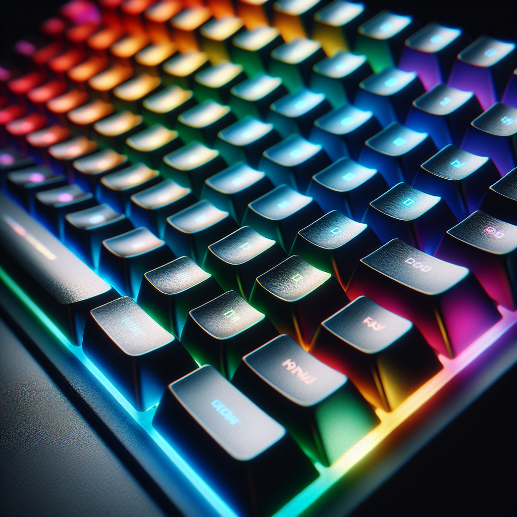 Os teclados mecânicos RGB oferecem perfis de hardware para configurações de iluminação?